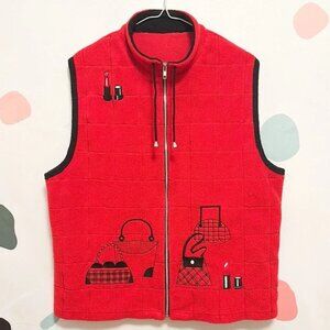 Vintage Red Vest
